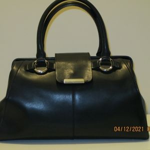 Black Satchel Handbag
